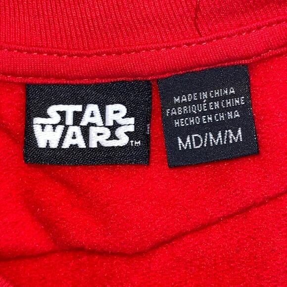 Star Wars Darth Vader HAVE A HOLLY JOLLY SITHMAS Ugly Christmas Sweatshirt Sz M - Picture 4 of 5